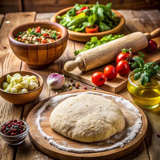 Fırınlanmış Sebzeli Tam Tahıllı Pide